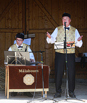 Muzeum Cheb, dožínky na statku čp. 18 v Milíkově 19. 8. 2023, foto Simeonová